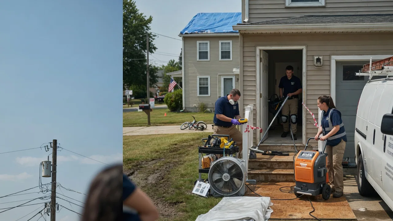 Water Damage Repair in Mineral, IL near me